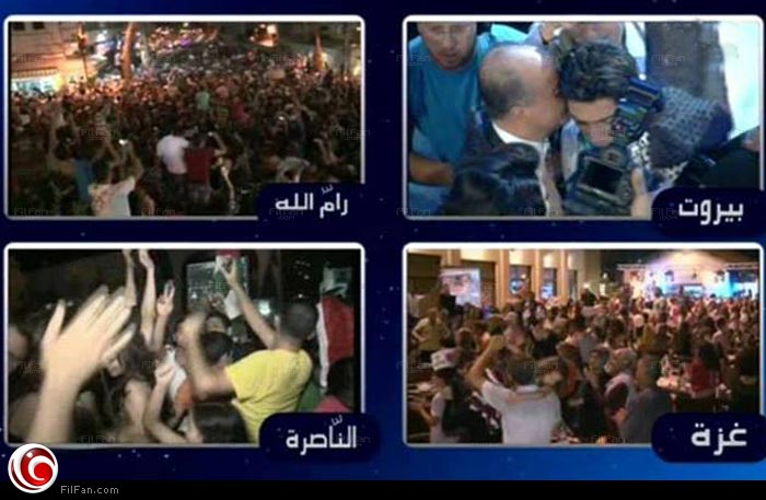 إحتفاء فلسطين بمحمد عساف