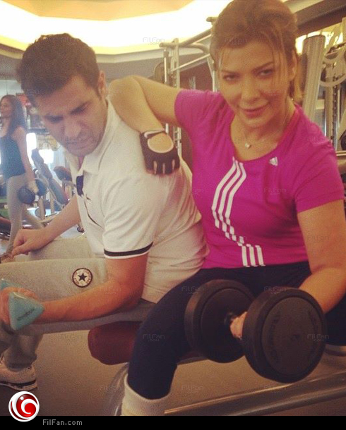 أصالة مع شقيقها في &quot;الجيم&quot;