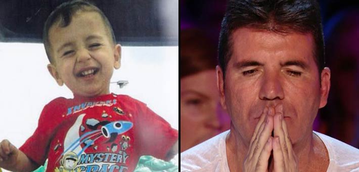 سايمون كاول والطفل آلان كردي