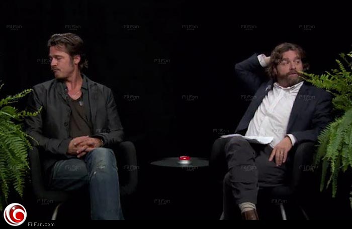 براد بيت مع زاك جاليفياناكيس