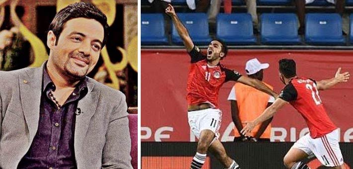 عمرو محمود ياسين وفريق المنتخب المصري