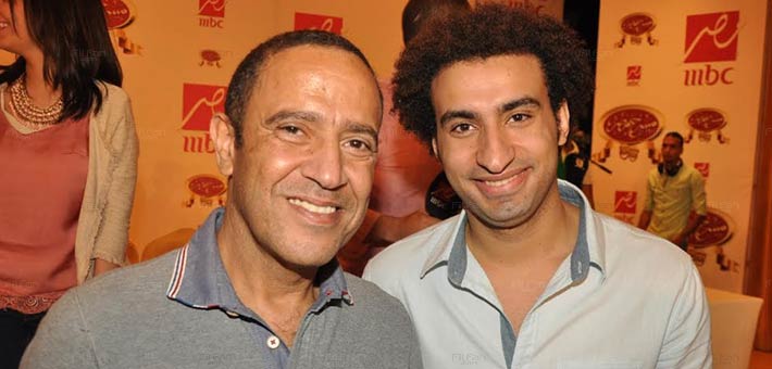 علي ربيع مع أشرف عبد الباقي