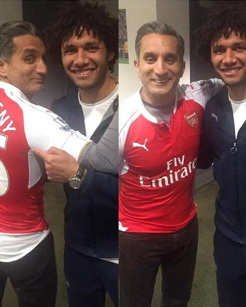 باسم يوسف ومحمد الننى