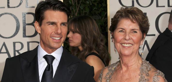 توم كروز ووالدته ماري لي 