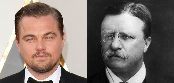 ثيودور روزفلت وليوناردو دي كابريو