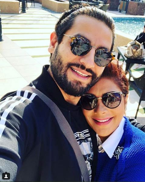 أصالة وشقيقها أنس 