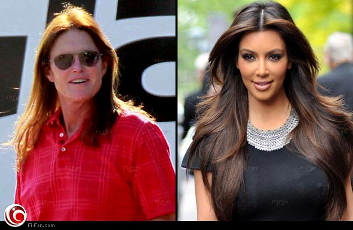 كيم كاردشيان وبروس جينر