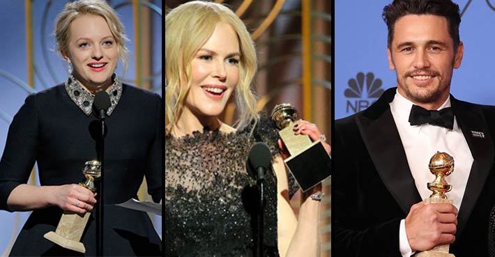 جيمس فرانكو ونيكول كيدمان وإليزبيث موس