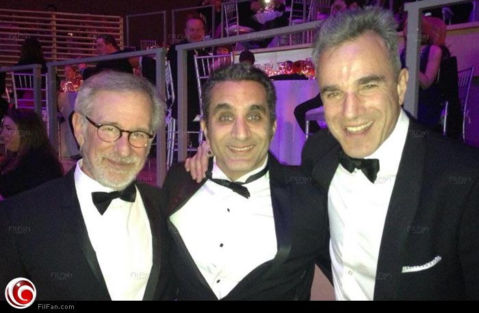  باسم يوسف في حفل تكريم TIME لأكثر الشخصيات تأثيراً في العالم 