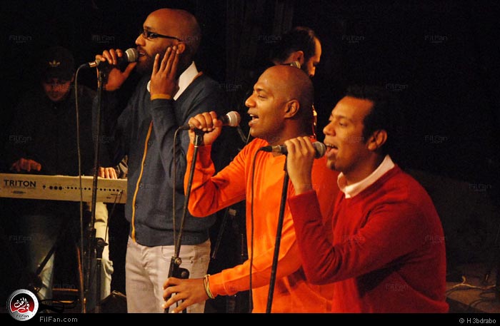 "بلاك تيما" أثناء الحفل