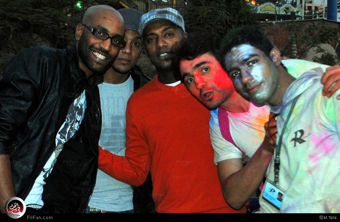 بلاك تيما أثناء الحفل