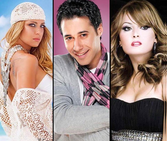 بشرى وأحمد السعدنى وريهام حجاج