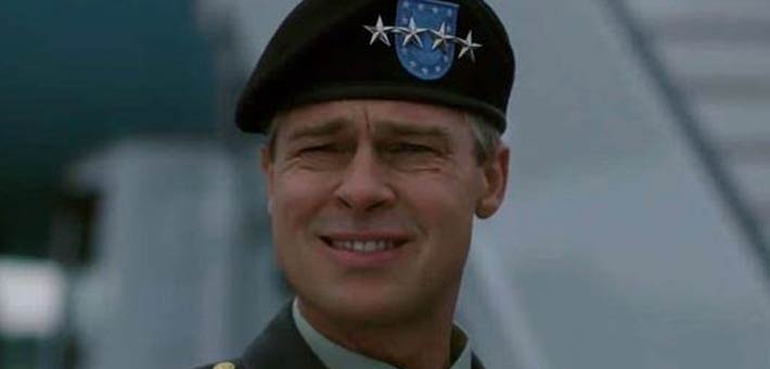 الممثل الأمريكي براد بيت 