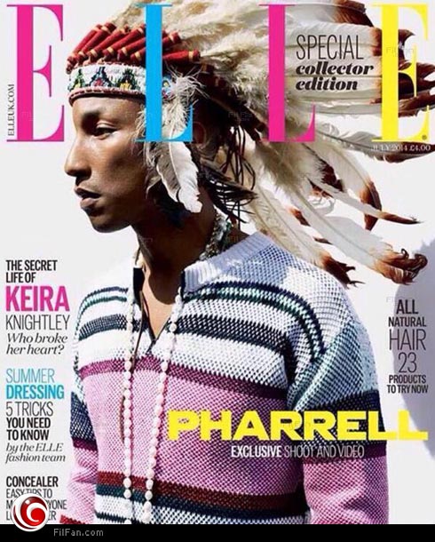 فاريل ويليامز يثير الجدل بقبعته