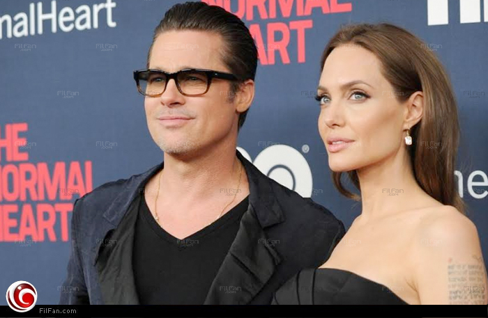 أنجلينا جولي وبراد بيت في افتتاح فيلم &quot;The Normal Heart&quot; في نيويورك الاثنين 12 مايو