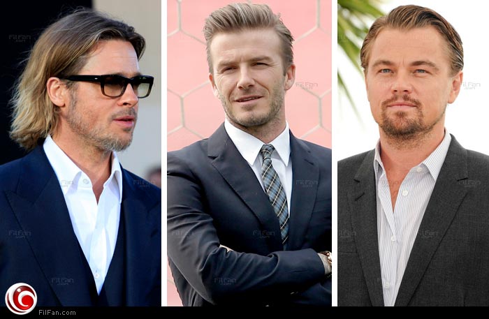 بيكام يرشح براد بيت وليوناردو دي كابريو لتمثيل شخصيته في فيلم