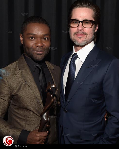 براد بيت مع ديفيد أويلو