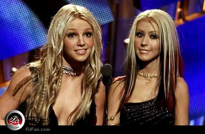 كريستينا أجوليرا مع بريتني سبيرز