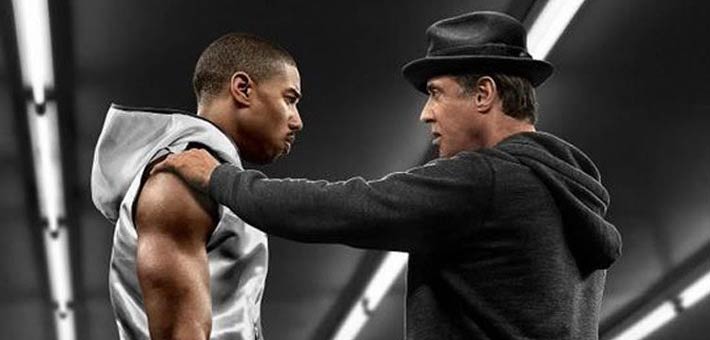 سيلفستر ستالون ومايكل بي جوردان في فيلم Creed