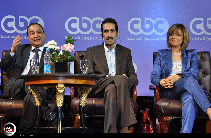 الجلاد في حفل افتتاح القناة