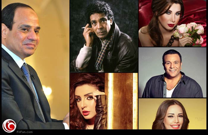 ٥ مطربين غنوا لـ&quot;الطبطبة&quot; قبل حديث السيسي عنها 