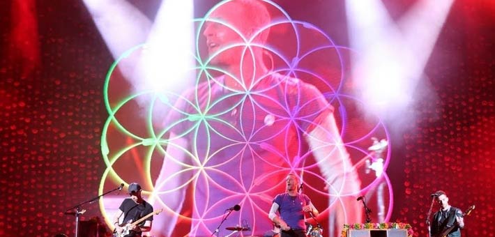 حفل Coldpaly في أبوظبي