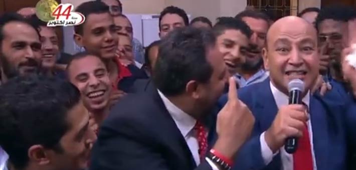 عمرو أديب ومجدي عبد الغني 