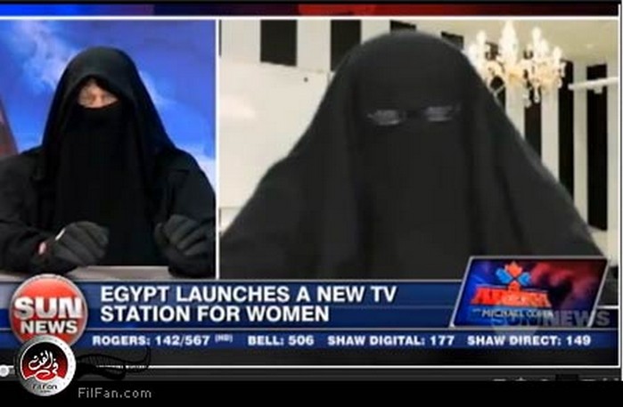 المذيع ولقطة من قناة ماريا