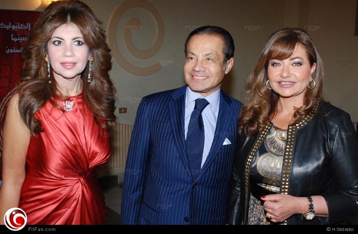 ليلى علوي ومنصور الجمال وبوسي شلبي