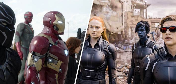 X-Men: Apocalypse وCaptain America :Civil War