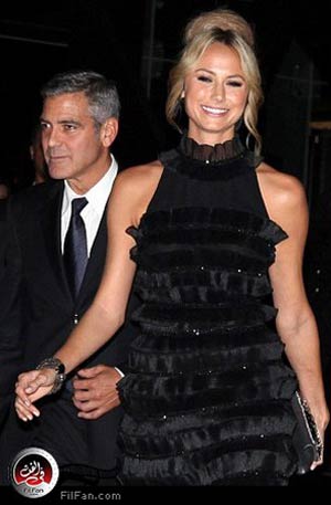 كلوني وصديقته