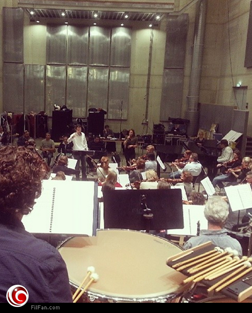 كارول في بروفة الحفل