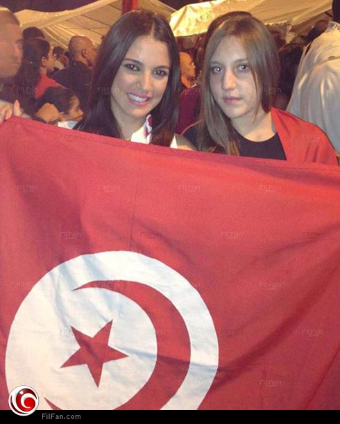 درة في المظاهرات التونسية