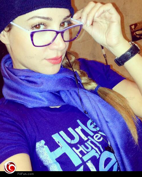 ديانا حداد في الاستوديو