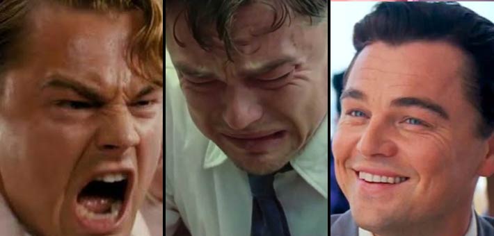 كيف سيكون رد فعل ليوناردو دي كابريو في حال عدم فوزه بالأوسكار لمرة سادسة في حفل 2016؟