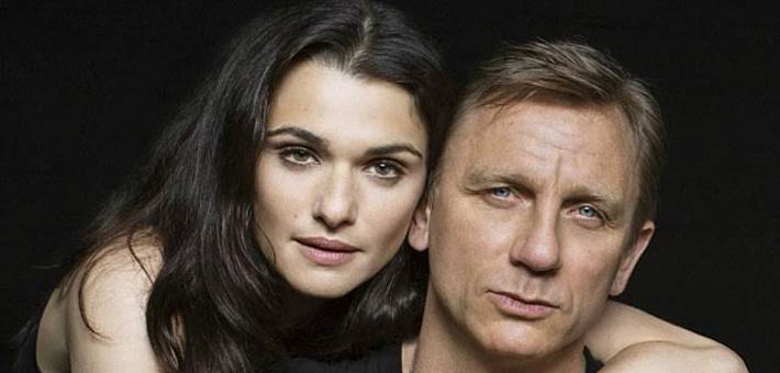 دانييل كريج وزوجته راتشيل وايز