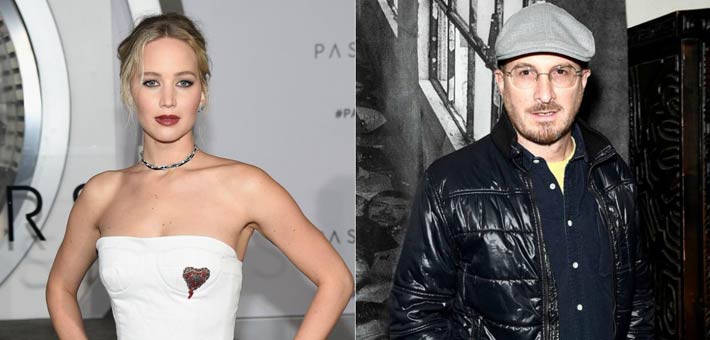 المخرج دارين آرونوفسكي وجنيفر لورانس