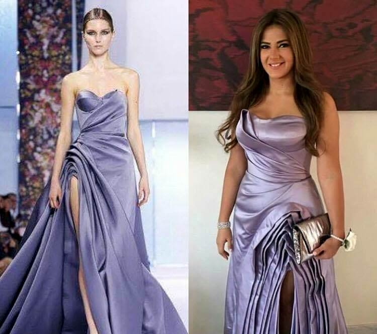خاص في الفن سعر الفستان الأصلي لدنيا سمير غانم في زفاف إيمي