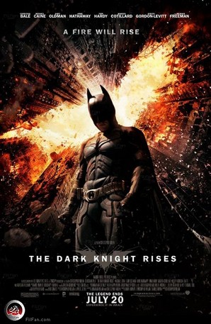 الملصق الدعائي لفيلم The Dark Knight Rises