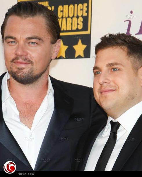 ليوناردو دي كابريو مع جونا هيل