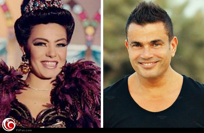 عمرو دياب وشيريهان