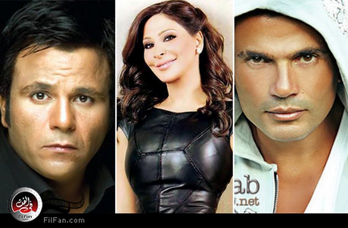 فؤاد ودياب وإليسا نجوم مزيكا 2010