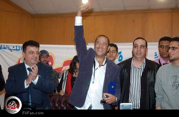 أشرف عبد الباقي في تكريم جامعة عين شمس