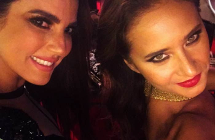 نيللي كريم ودرة