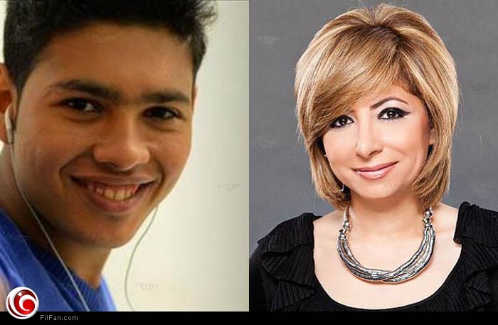 لميس الحديدي ومحمد شاهين