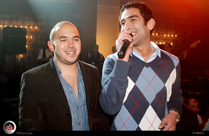 محمد كيلاني ومحمود العسيلي في بروم مدرسة &quot;الرواد&quot;