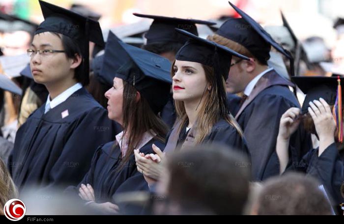 إيما واتسون في حفل تخرجها