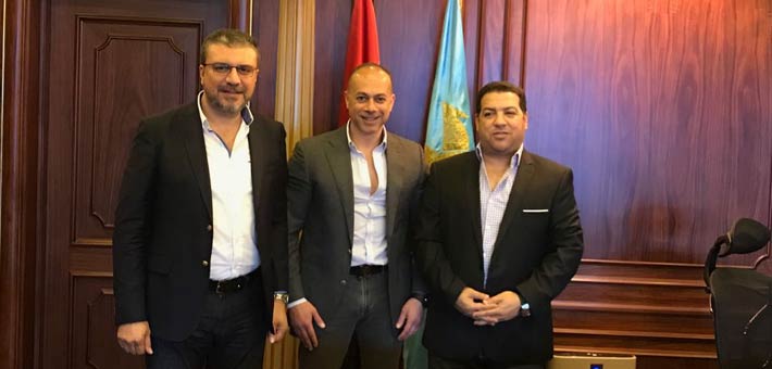 عمرو الليثي بعد توقيع العقد