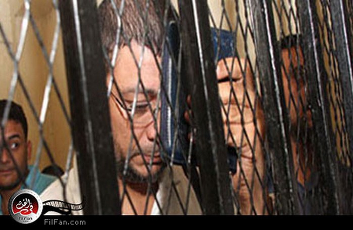 المذيع إيهاب صلاح داخل قفص الاتهام