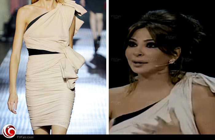إليسا بفستانها الذي يبلغ ثمنه 35 ألف جنيه
